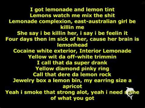 lemonade gucci shoes for my girl|song lyrics for lemonade.